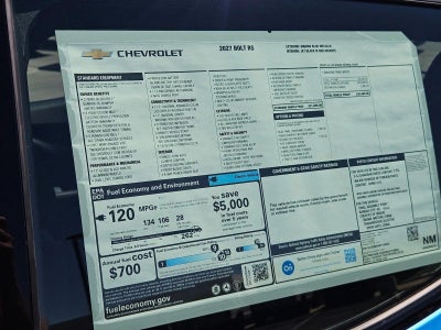 2027 Chevrolet Bolt RS