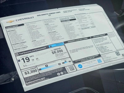 2026 Chevrolet Corvette Stingray 1LT