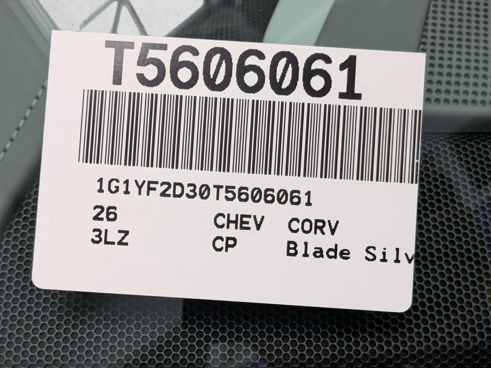 2026 Chevrolet Corvette Z06 3LZ