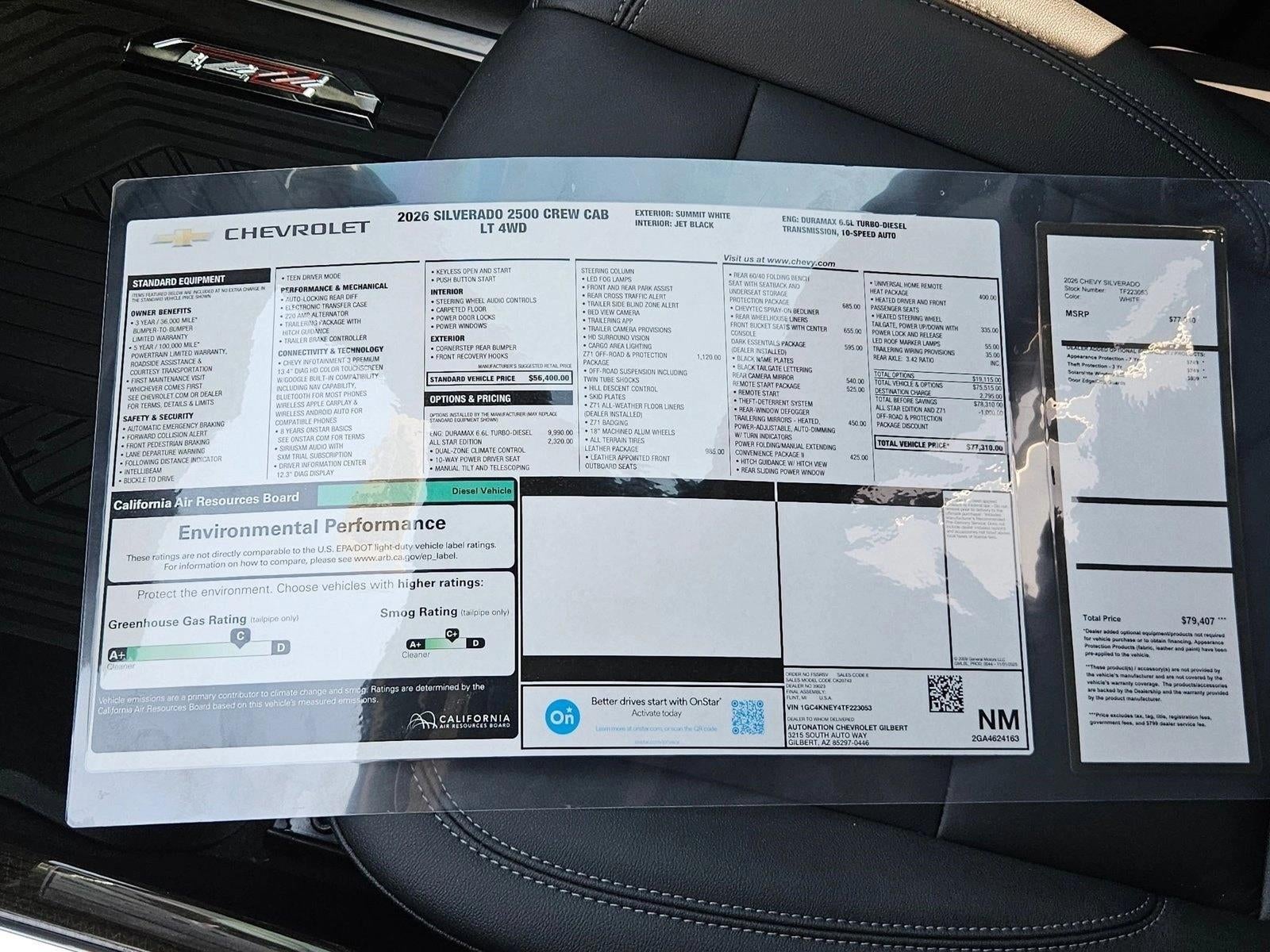 2026 Chevrolet Silverado 2500 HD LT
