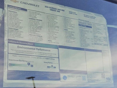 2026 Chevrolet Silverado 3500 HD High Country DRW