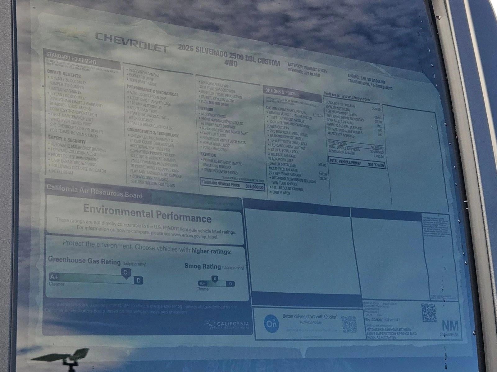 2026 Chevrolet Silverado 2500 HD Custom