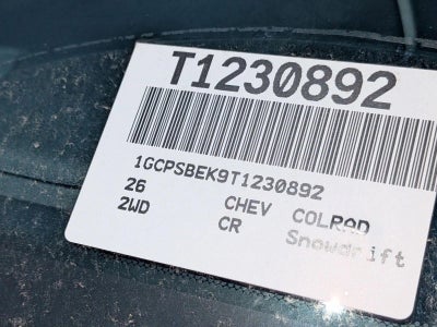 2026 Chevrolet Colorado WT