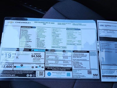 2026 Chevrolet Colorado WT