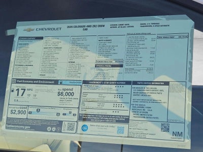 2026 Chevrolet Colorado ZR2