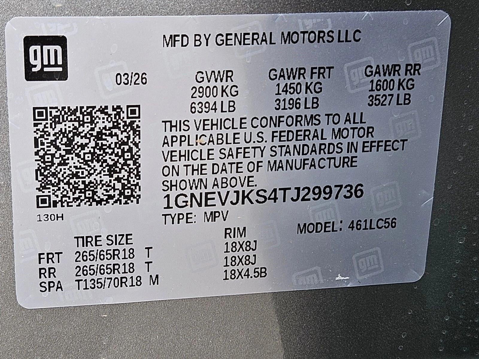 2026 Chevrolet Traverse Z71