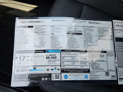 2026 Chevrolet Tahoe LT