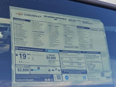 2026 Chevrolet Silverado 1500 Custom Trail Boss