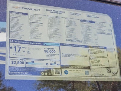 2026 Chevrolet Silverado 1500 LT Trail Boss