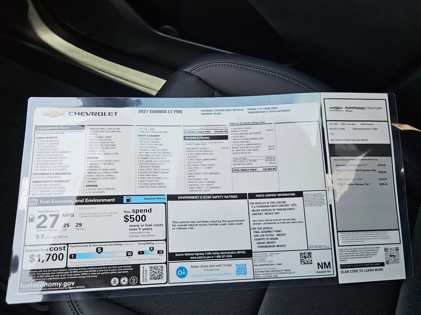 2027 Chevrolet Equinox LT