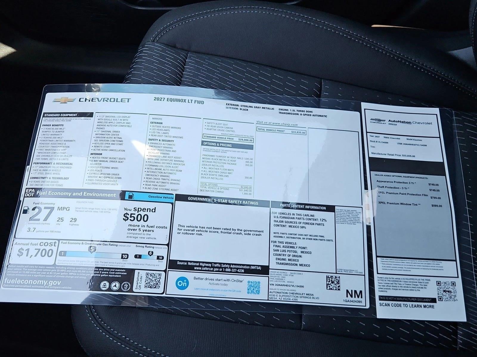 2027 Chevrolet Equinox LT