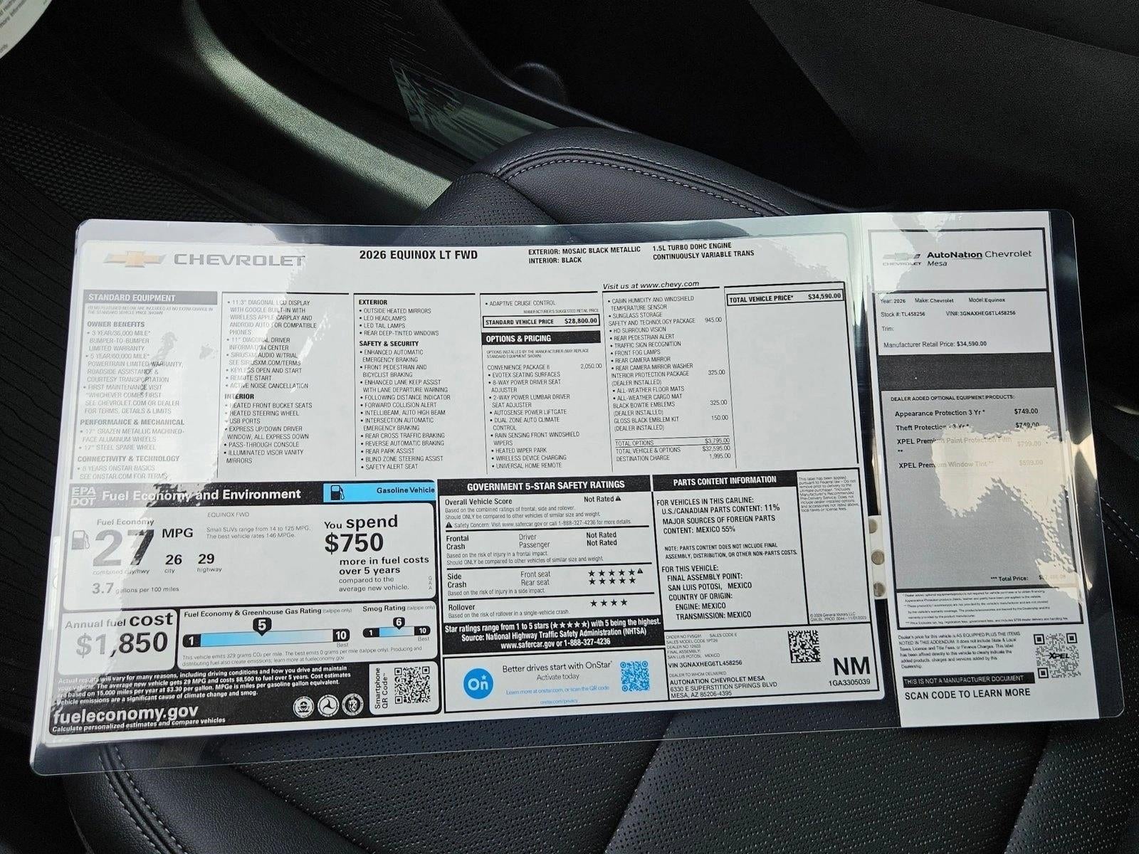 2026 Chevrolet Equinox LT