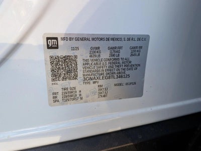 2026 Chevrolet Equinox RS