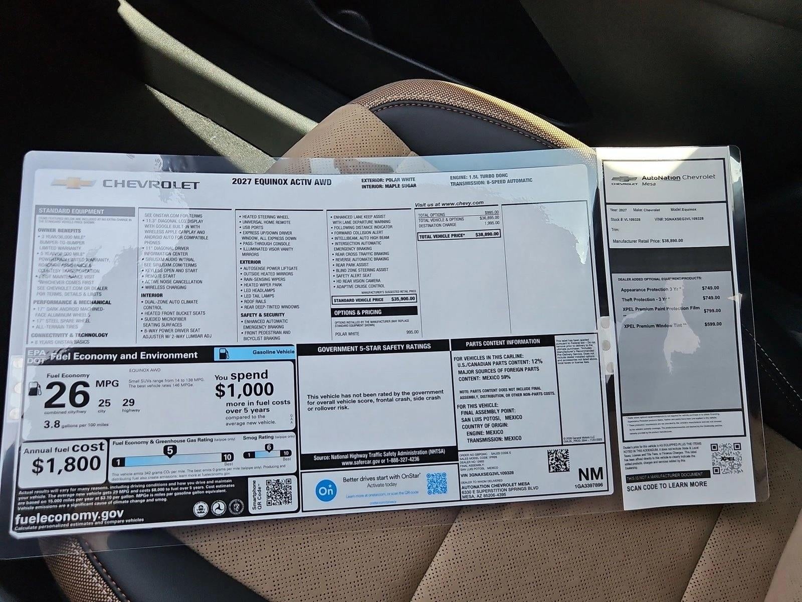 2027 Chevrolet Equinox ACTIV
