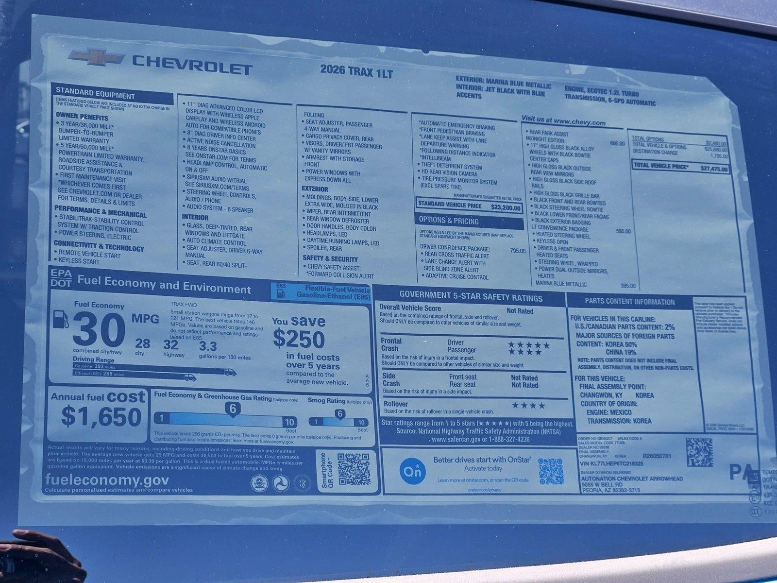 2026 Chevrolet Trax LT