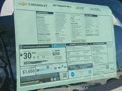 2026 Chevrolet Trailblazer LS