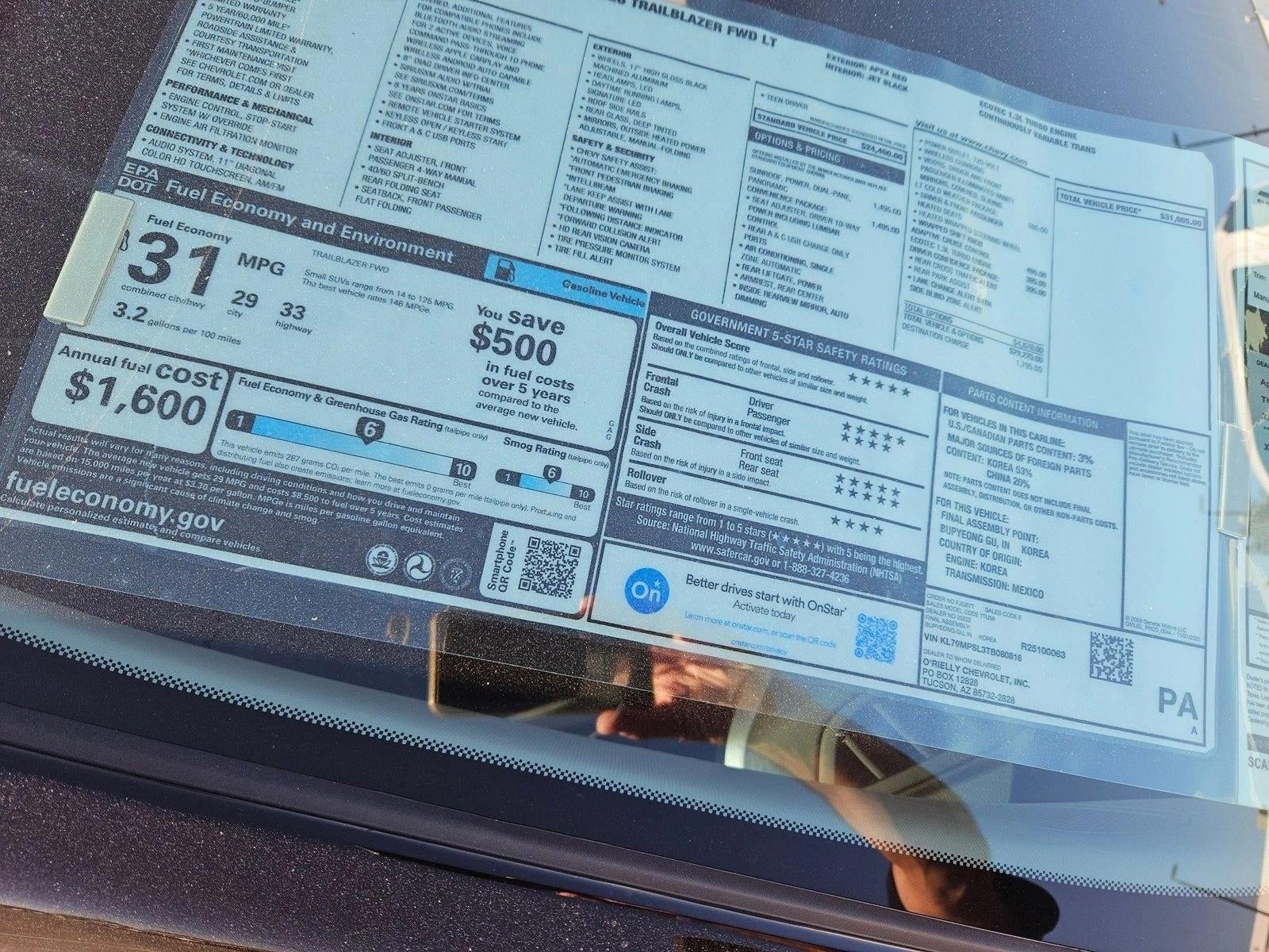 2026 Chevrolet Trailblazer LT