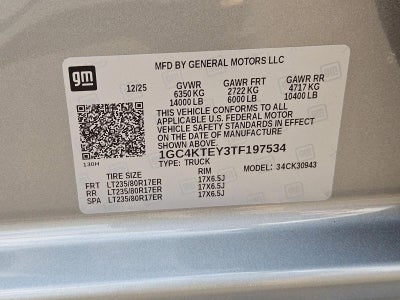 2026 Chevrolet Silverado 3500 HD LT DRW