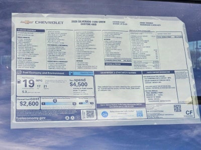 2026 Chevrolet Silverado 1500 Custom