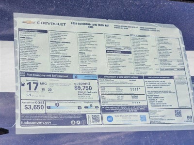 2026 Chevrolet Silverado 1500 RST