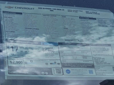 2026 Chevrolet Silverado 1500 LTZ