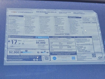 2026 Chevrolet Silverado 1500 LTZ