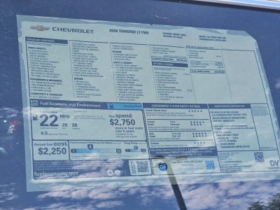 2026 Chevrolet Traverse LT
