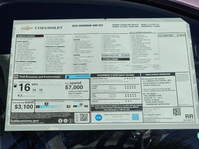 2026 Chevrolet Suburban RST