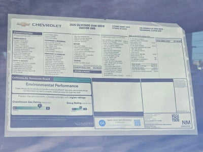 2026 Chevrolet Silverado 2500 HD Custom