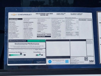 2026 Chevrolet Silverado 2500 HD Custom