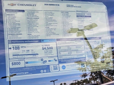 2026 Chevrolet Equinox EV RS