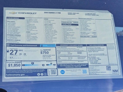 2026 Chevrolet Equinox LT