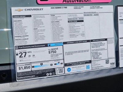 2026 Chevrolet Equinox LT