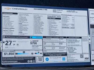 2026 Chevrolet Equinox LT