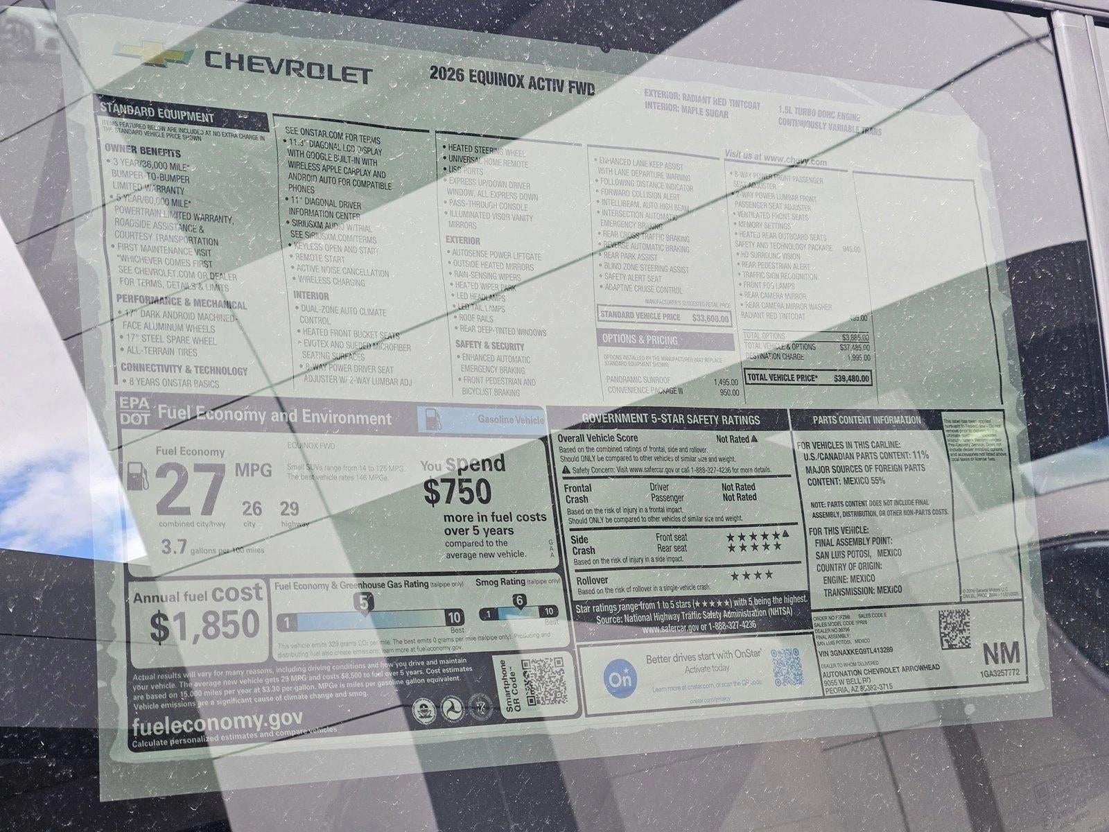 2026 Chevrolet Equinox ACTIV