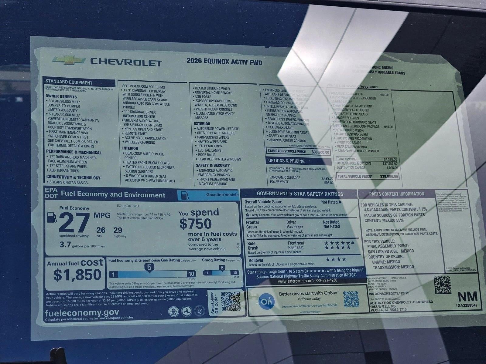 2026 Chevrolet Equinox ACTIV