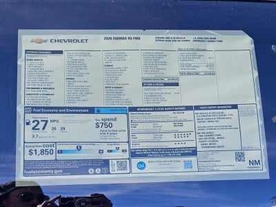 2026 Chevrolet Equinox RS