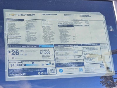 2026 Chevrolet Equinox LT