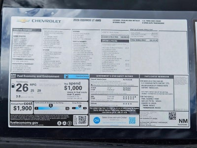 2026 Chevrolet Equinox LT