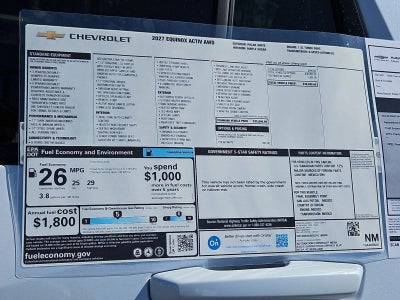 2027 Chevrolet Equinox ACTIV