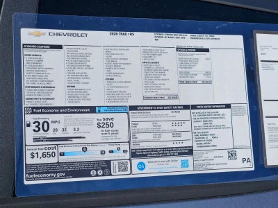 2026 Chevrolet Trax 2RS