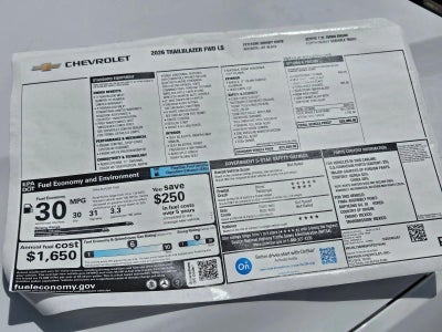 2026 Chevrolet Trailblazer LS