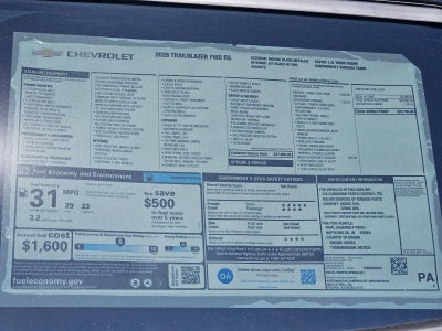 2026 Chevrolet Trailblazer RS