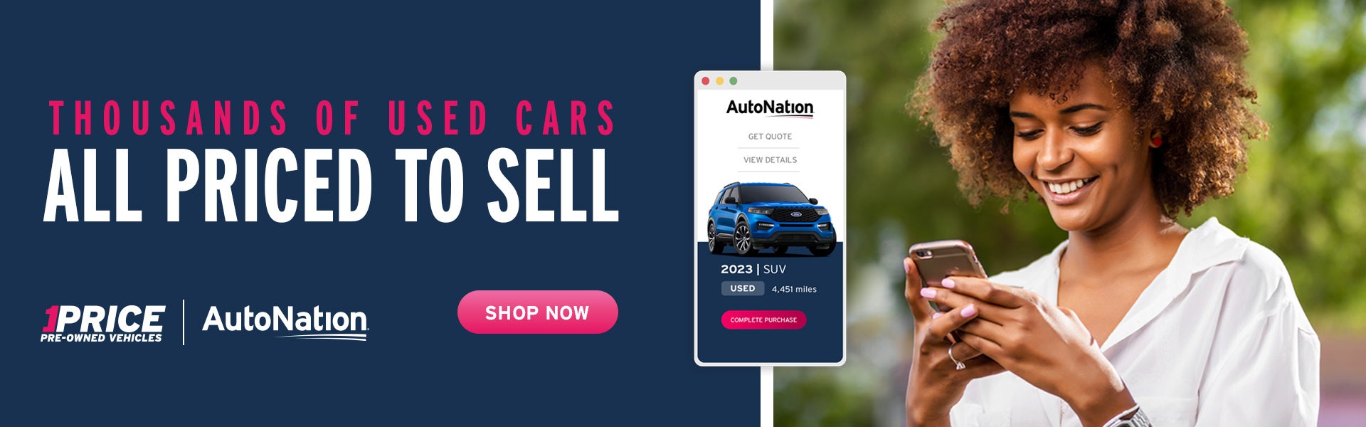 AutoNation 1Price at AutoNation Chevrolet Gilbert